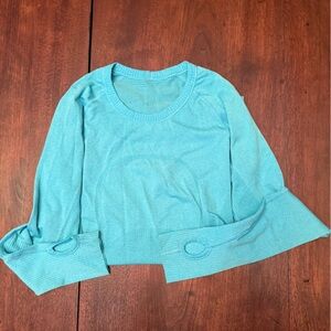 Lululemon Women's Blue Athletic Top